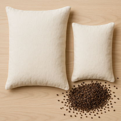 Coques de sarrasin naturelles