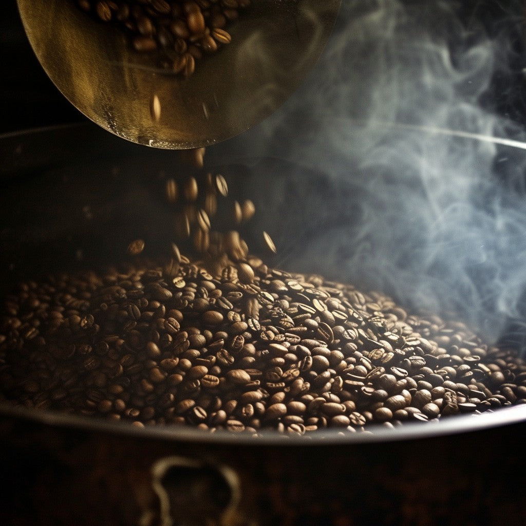 Visite de la torréfaction de café