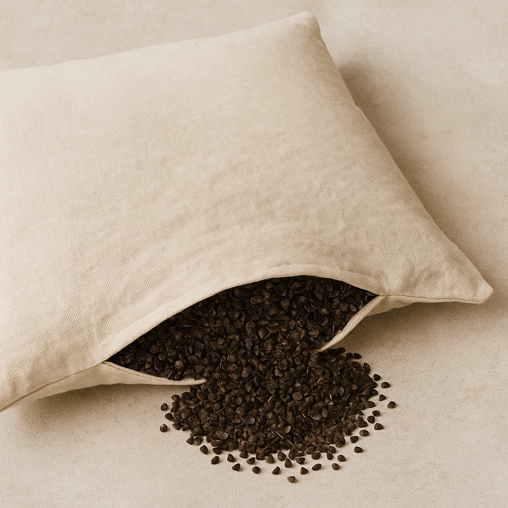 Coques de sarrasin naturelles