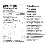 Farine blanche tout-usage | Aliments Tristan